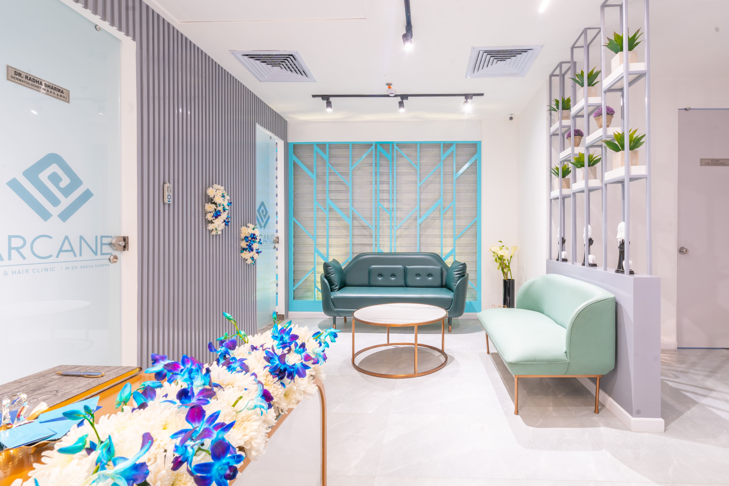 Clinic Interior View – Arcane Clinics Noida